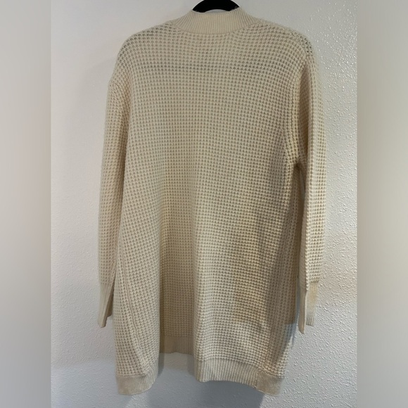 Jessica Simpson Cream Knit Cardigan Size Medium - Picture 3 of 5